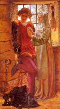 クラウディオとイザベラ イギリス人のウィリアム・ホルマン・ハント Oil Paintings